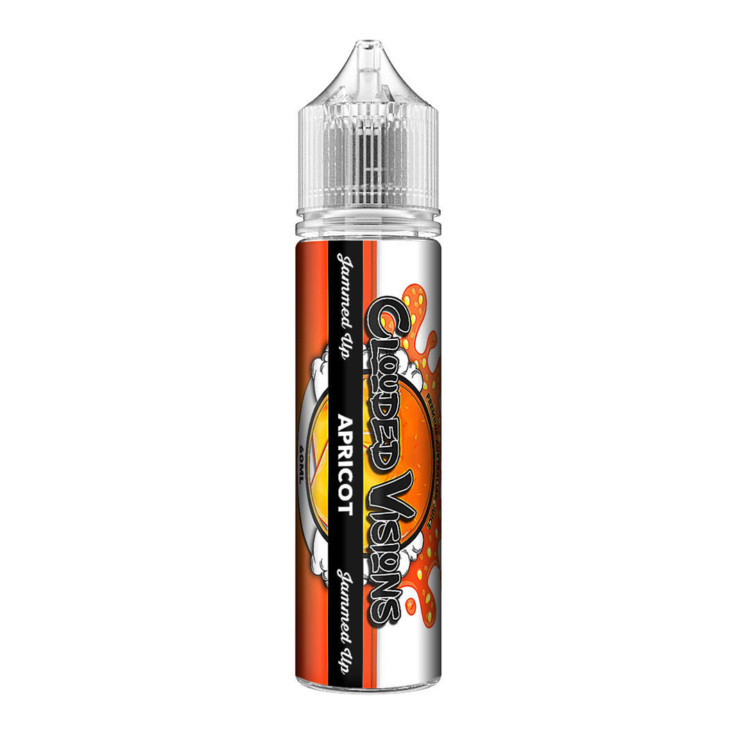 Clouded Visions Jammed Up - Apricot 60ML