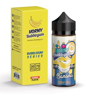 Horny Flava Bubblegum - Banana 120ml