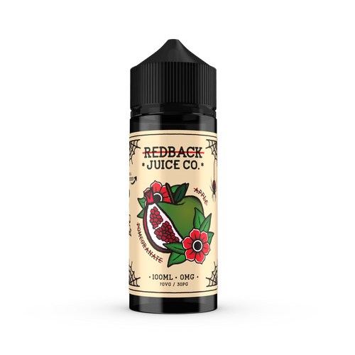 Redback Juice Co. - Apple & Pomegranate 100ml