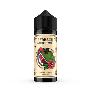 Redback Juice Co. - Apple & Pomegranate 100ml