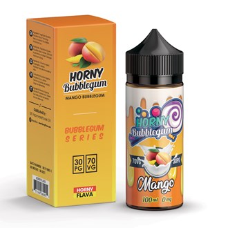 Horny Flava Bubblegum - Mango 120ml