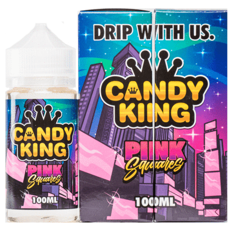Candy King - Pink Squares